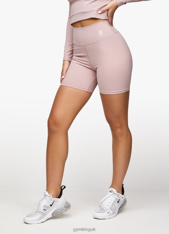Gym King365 5 Inch Short Pink Meringue Women Clothing J2PFB509 - Image 6