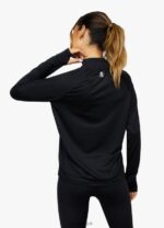 Gym King 1/4 Funnel Black Women Clothing J2PFB448 - Image 2