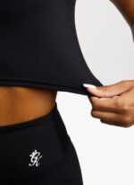 Gym King 365 1/4 Zip Tank Black Women Clothing J2PFB454 - Image 5