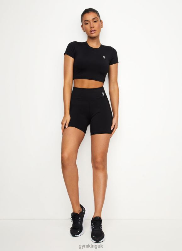 Gym King 365 5 Inch Short Black Women Clothing J2PFB399 - Image 4