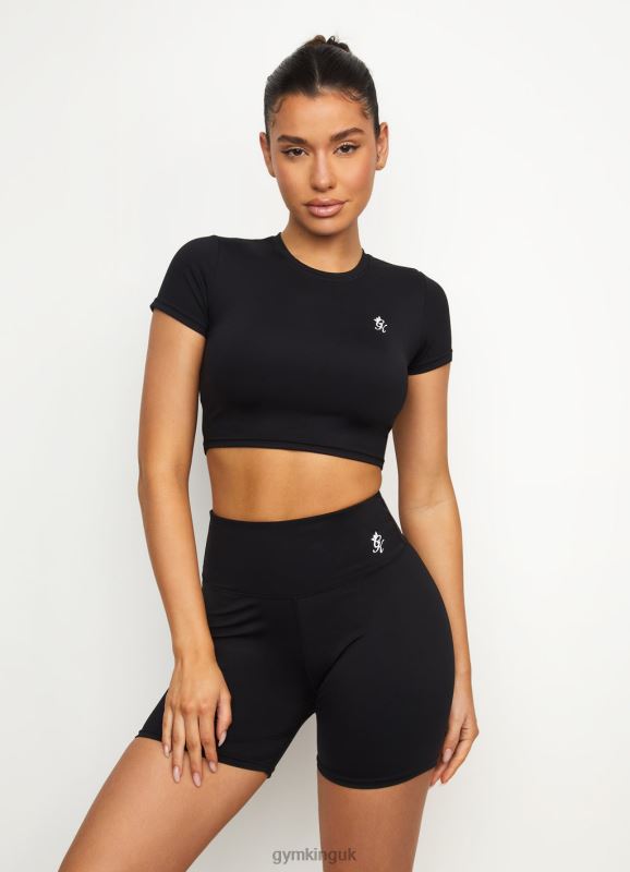 Gym King 365 5 Inch Short Black Women Clothing J2PFB399 - Image 6
