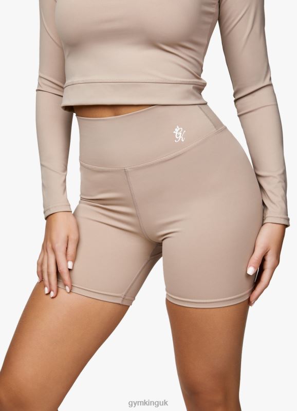 Gym King 365 5 Inch Short Frosted Mocha Women Clothing J2PFB503 - Image 3