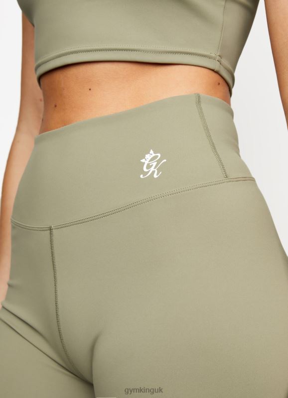 Gym King 365 5 Inch Short Pale Olive Women Clothing J2PFB504 - Image 3