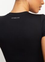 Gym King 365 Cap Sleeve Tee Black Women Clothing J2PFB429 - Image 9