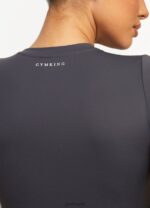 Gym King 365 Cap Sleeve Tee Graphite Women Clothing J2PFB440 - Image 4