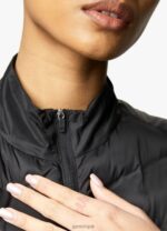 Gym King 365 Gilet Black Women Clothing J2PFB543 - Image 4