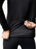 Gym King 365 Gilet Black Women Clothing J2PFB543 - Image 5