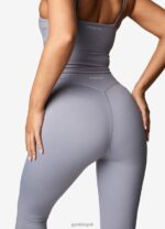 Gym King 365 Legging Lavender Grey Women Clothing J2PFB316 - Image 3