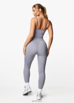 Gym King 365 Legging Lavender Grey Women Clothing J2PFB316 - Image 5