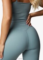 Gym King 365 Legging Sage Women Clothing J2PFB326 - Image 4
