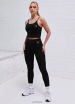 Gym King 365 Leggings Black Women Clothing J2PFB315 - Image 8