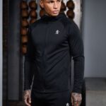 Gym King 365 Lightweight Training Hood Black Men Clothing J2PFB179
