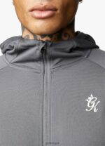 Gym King 365 Lightweight Training Tracksuit Graphite Men Clothing J2PFB234 - Image 4
