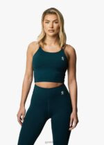 Gym King 365 Long Line Tank Pine Green Women Clothing J2PFB547 - Image 6
