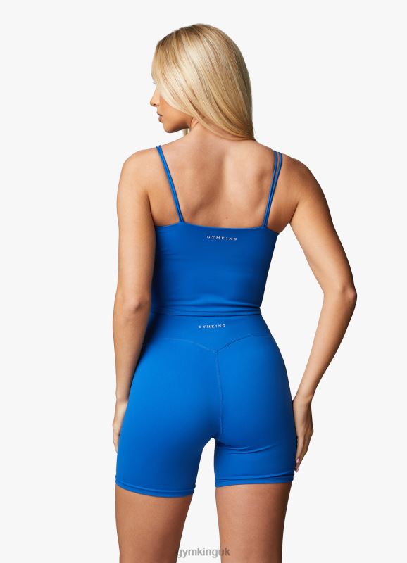 Gym King 365 Long Line Tank Royal Blue Women Clothing J2PFB542 - Image 8