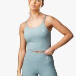 Gym King 365 Long Line Tank Sage Women Clothing J2PFB525
