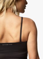 Gym King 365 Longline Tank Black Women Clothing J2PFB534 - Image 5