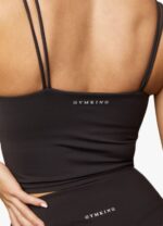 Gym King 365 Longline Tank Black Women Clothing J2PFB534 - Image 6