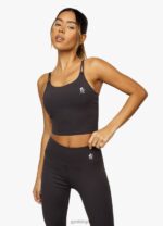 Gym King 365 Longline Tank Black Women Clothing J2PFB534 - Image 10