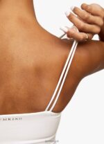 Gym King 365 Longline Tank Cream Women Clothing J2PFB533 - Image 6