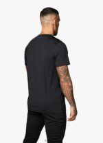 Gym King 365 Poly Tee Black Men Clothing J2PFB39 - Image 2