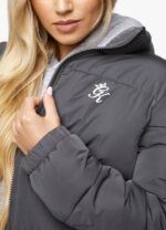 Gym King 365 Puffer Graphite Women Clothing J2PFB638 - Image 3