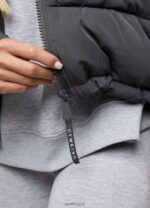 Gym King 365 Puffer Graphite Women Clothing J2PFB638 - Image 6