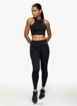 Gym King 365 Racer Tank Black Women Clothing J2PFB538 - Image 6