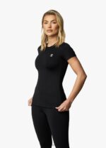 Gym King 365 SS Tee Black Women Clothing J2PFB422 - Image 5