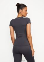 Gym King 365 Tee Graphite Women Clothing J2PFB439 - Image 2