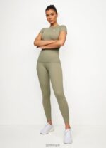 Gym King 365 Tee Pale Olive Women Clothing J2PFB430 - Image 5