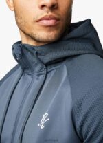 Gym King Ascent Panel Hood Deep Blue Men Clothing J2PFB266 - Image 7