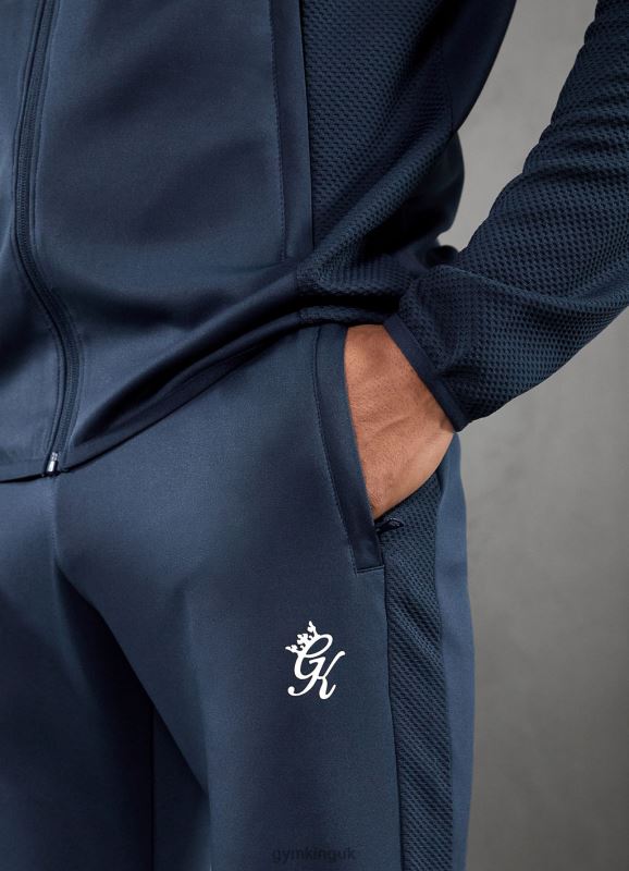 Gym King Ascent Panel Tracksuit Bottom Deep Blue Men Clothing J2PFB291 - Image 2