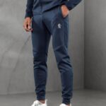Gym King Ascent Panel Tracksuit Bottom Deep Blue Men Clothing J2PFB291