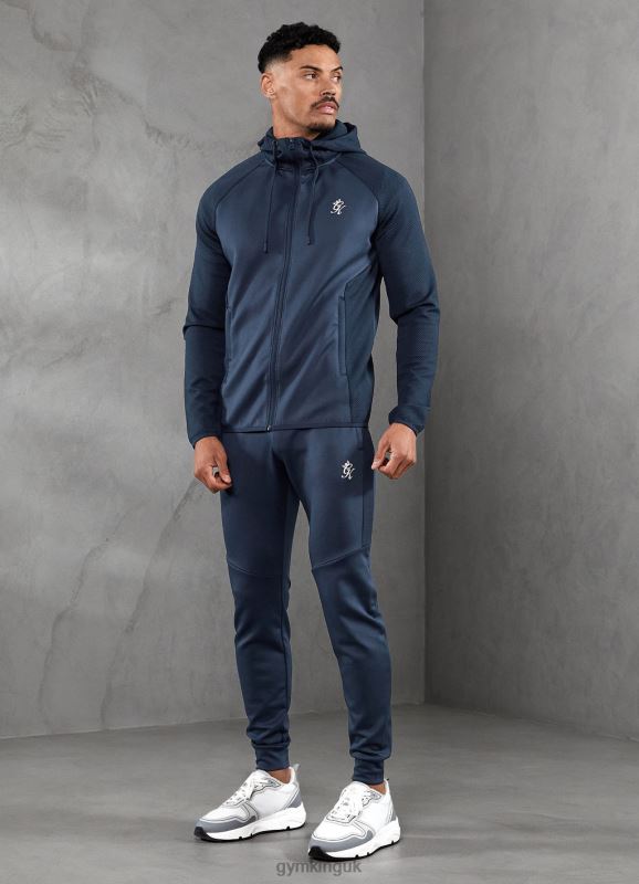 Gym King Ascent Panel Tracksuit Bottom Deep Blue Men Clothing J2PFB291 - Image 3