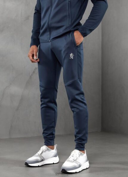 Gym King Ascent Panel Tracksuit Bottom Deep Blue Men Clothing J2PFB291