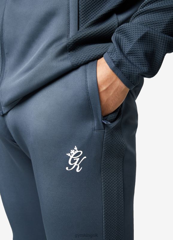 Gym King Ascent Panel Tracksuit Bottom Deep Blue Men Clothing J2PFB291 - Image 6