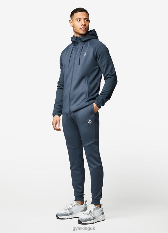 Gym King Ascent Panel Tracksuit Bottom Deep Blue Men Clothing J2PFB291 - Image 7