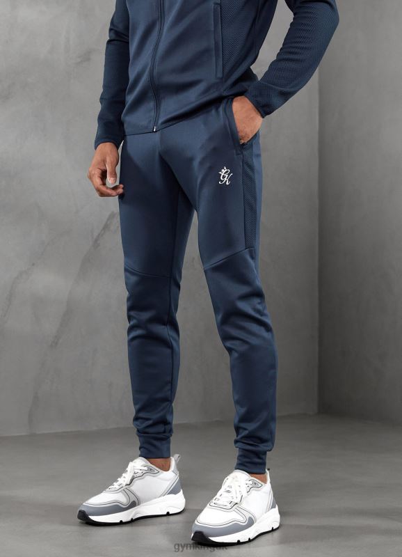 Gym King Ascent Panel Tracksuit Bottom Deep Blue Men Clothing J2PFB291 - Image 1