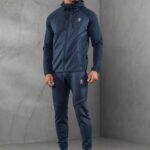 Gym King Ascent Tracksuit Deep Blue Men Clothing J2PFB257