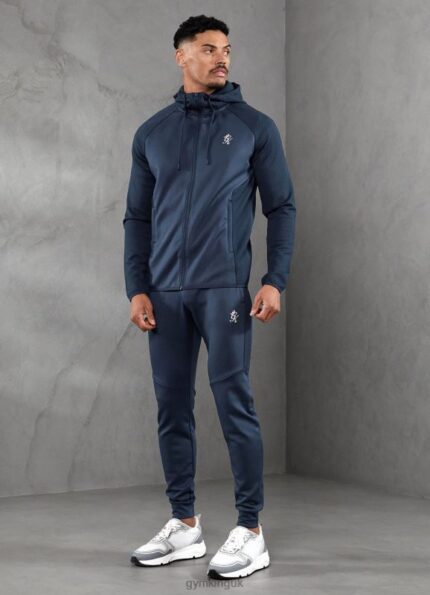 Gym King Ascent Tracksuit Deep Blue Men Clothing J2PFB257