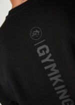 Gym King Aventus Drop Shoulder Crew Black Men Clothing J2PFB208 - Image 12