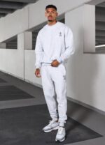 Gym King Aventus Jogger Snow Marl Men Clothing J2PFB278 - Image 5
