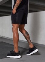 Gym King Aventus Short Black Men Clothing J2PFB87