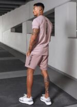 Gym King Aventus Short Dusky Mauve Men Clothing J2PFB102 - Image 2