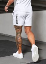 Gym King Aventus Short Snow Marl Men Clothing J2PFB101