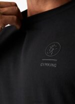 Gym King Aventus Tee Black Men Clothing J2PFB11 - Image 5