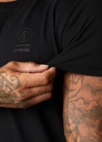 Gym King Aventus Tee Black Men Clothing J2PFB11 - Image 7