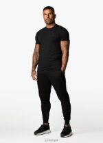 Gym King Aventus Tee Black Men Clothing J2PFB11 - Image 9