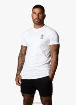 Gym King Aventus Tee White Men Clothing J2PFB10 - Image 4